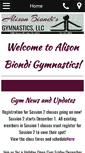 Mobile Screenshot of alisonbiondigymnastics.com